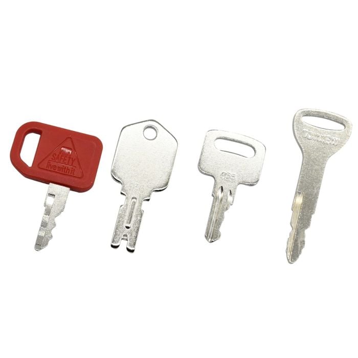 4Pcs Heavy Equipment Ignition Key Set T209428 for John Deere main product photo