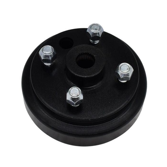 Large Hole Fine Splined Brake Drum with Nut for 4 Cycle Gas 21807-G1 for EZGO main product photo