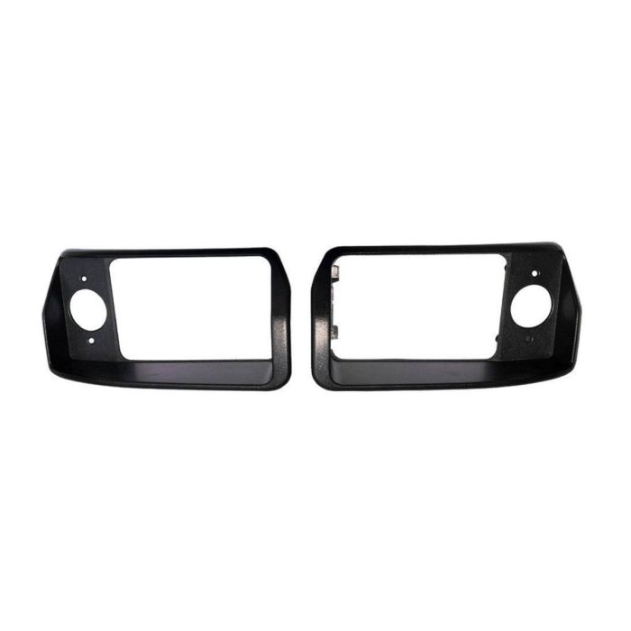 Black Headlight Bezels Passenger Driver 1016879 for Club Car main product photo