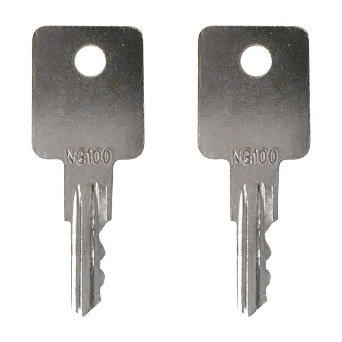 2Pcs Heavy Equipment Construction Ignition Key NG100 for EZGO main product photo