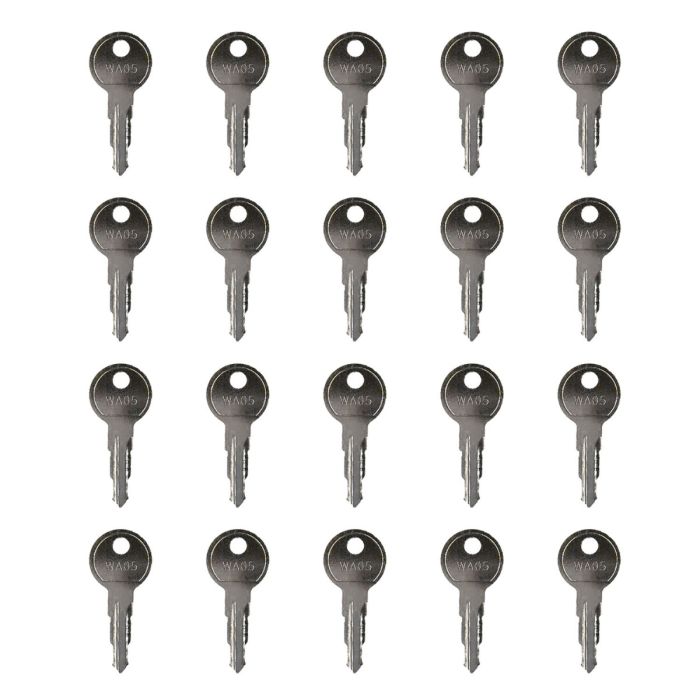 Ignition Keys 20 Pcs WA05 for Terex main product photo