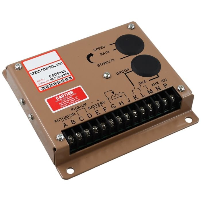 Electronic Engine Speed Controller ESD5120 for Governor Generator Genset Parts main product photo