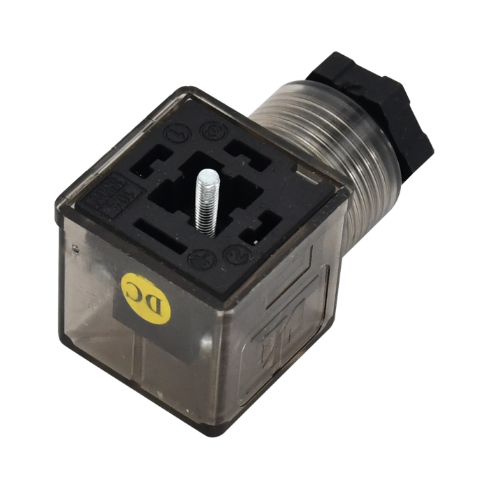 Type A Solenoid 3 Prong Connector DIN 43650 main product photo
