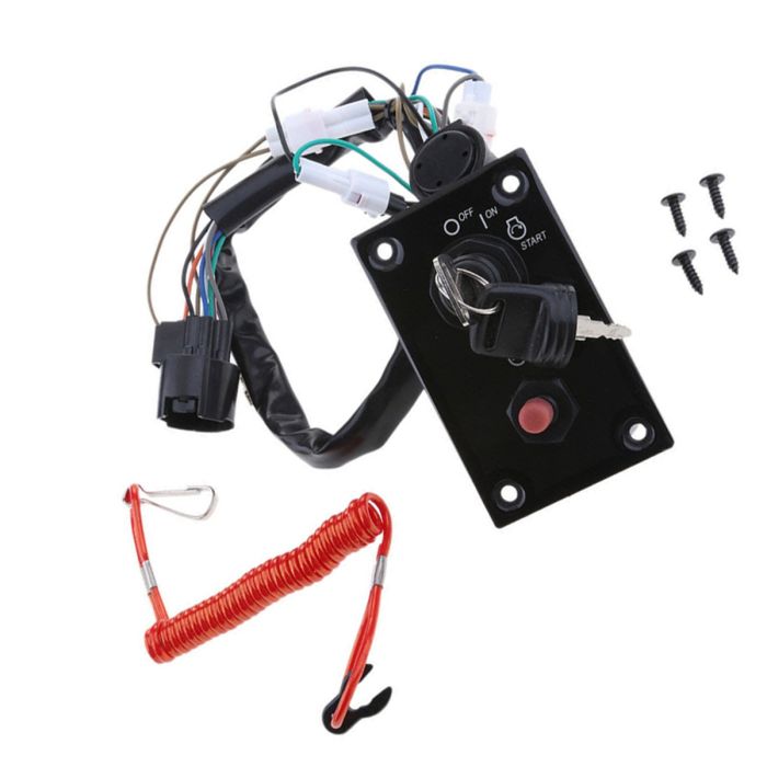 Marine Outboard Single Engine Ignition Key Switch Panel 37100-96J24 for Suzuki main product photo