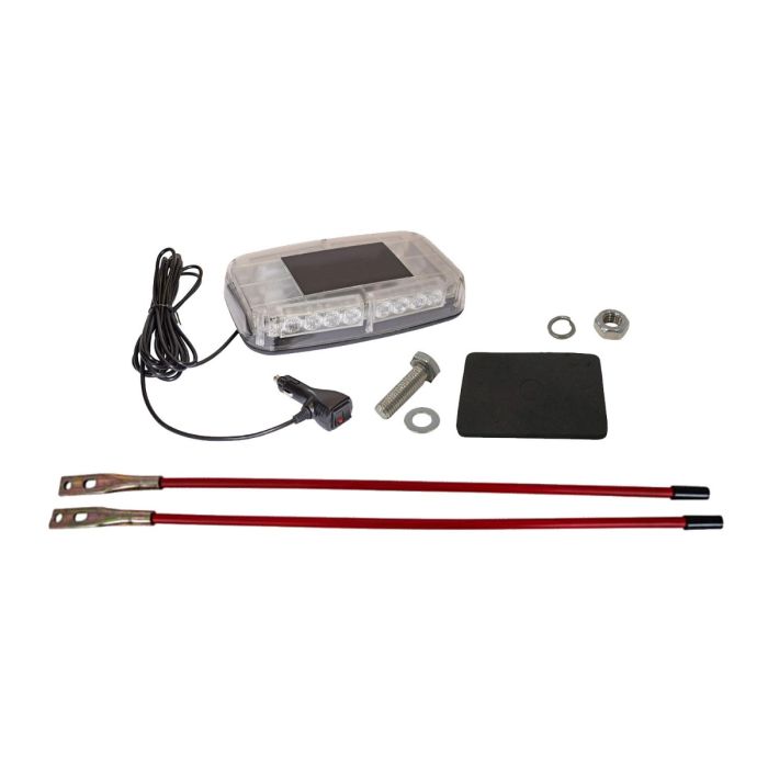 Amber LED Mini Light Bar with Blade Guide Set 8891040 for Fisher main product photo