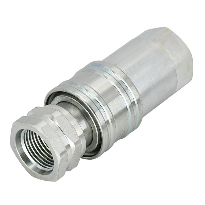 TL32 5/8 SAE Thread Ag Quick Connect Hydraulic Poppet Style Coupler 1/2 Body Size for Bobcat main product photo