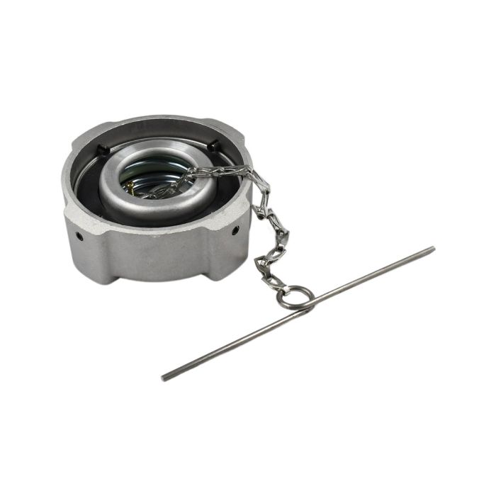 2 Pack 1/4 Quarter Turn Aluminum Non Locking Diesel Fuel Cap for 3 Inch Semi Truck Fuel Tank Locking Gas Cap 03-37017-000 for Freightliner main product photo