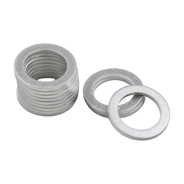 12pcs 18mm Transmission Fluid And Rear Differential Oil Drain Plug Washer Seal Gasket 90471-PX4-000 For Honda main product photo