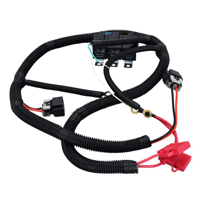 Dual Electric Fan Upgrade Wiring Harness 7L5533A226T For GM main product photo