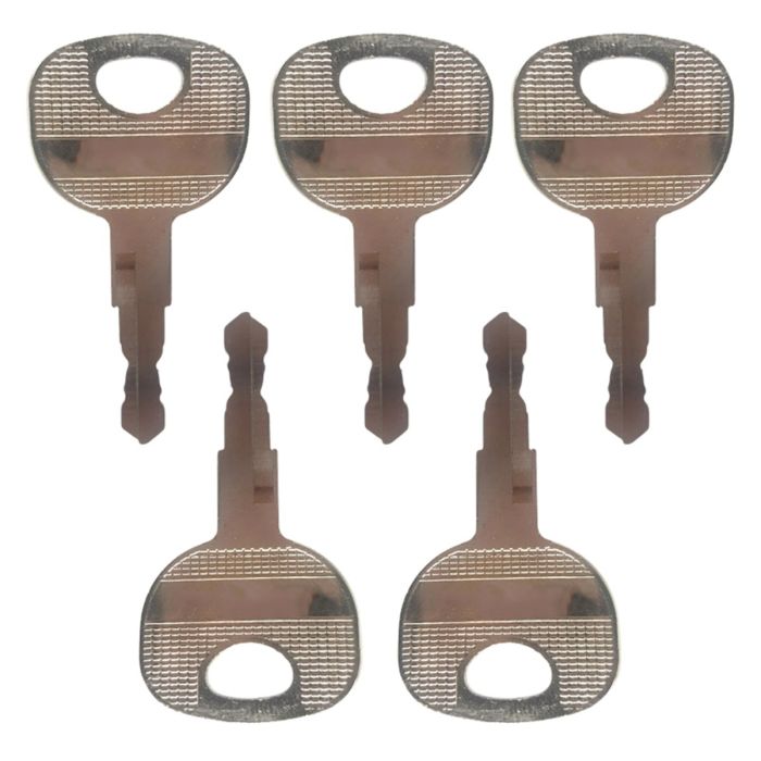 5Pcs Ignition Starter Key 14606 606 For John Deere main product photo