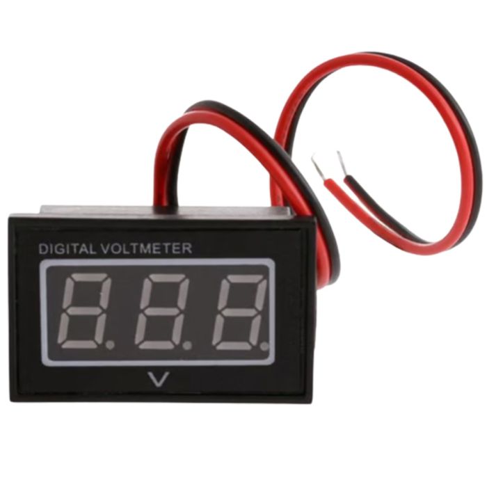 Blue Digital Voltmeter Battery Gauge for EZGO main product photo