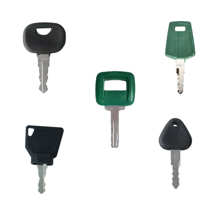 5Pcs Ignition Key with Laser Cut Key For Volvo main product photo