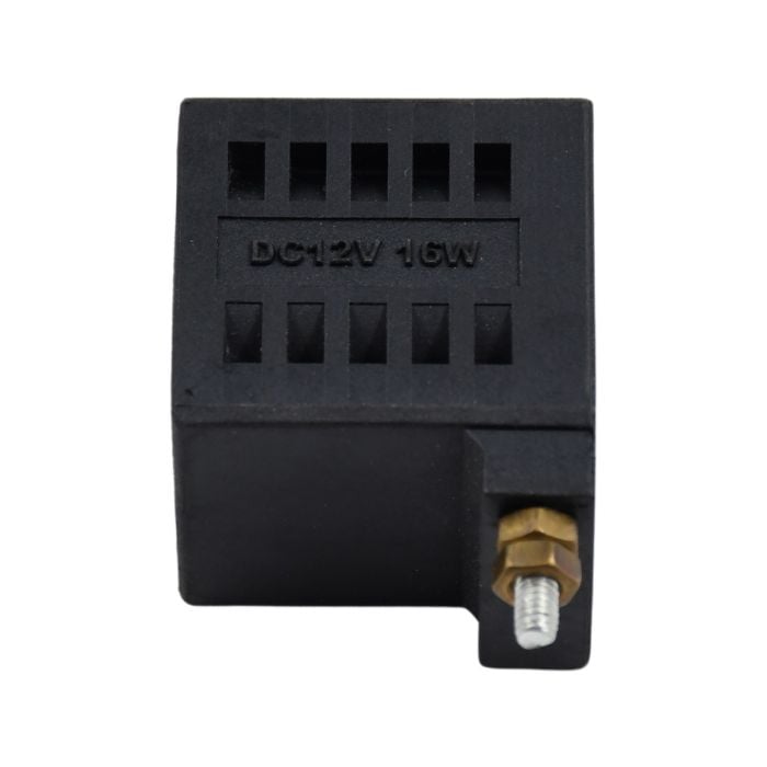 EF-1082 Solenoid Coil 12V 16W 8-32 Single Stud w/ Brass Nuts 10196-61 10196-60 10154-07 For Detrol main product photo