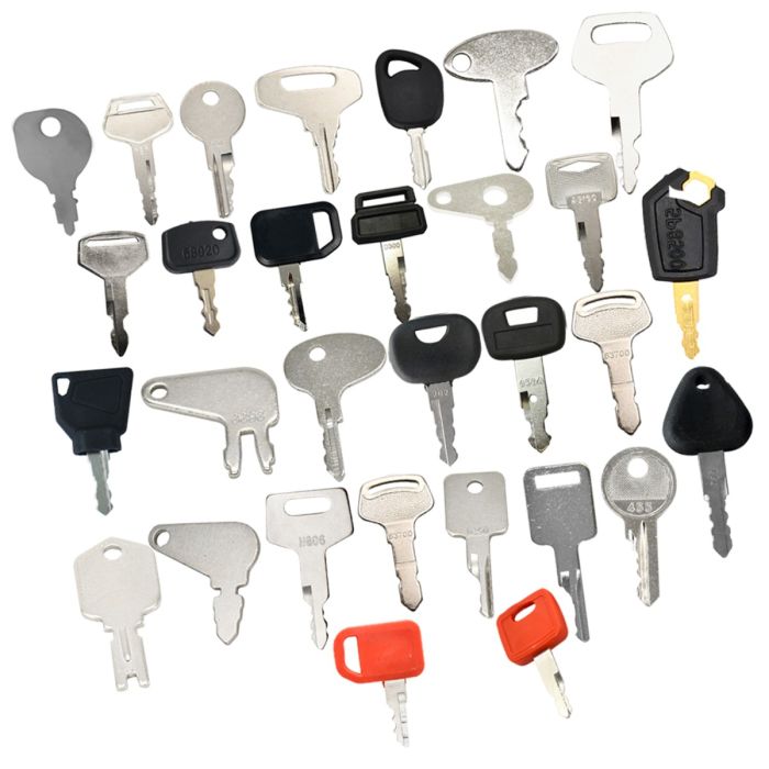 30PCS Ignition Key Set AT195302 For John Deere main product photo