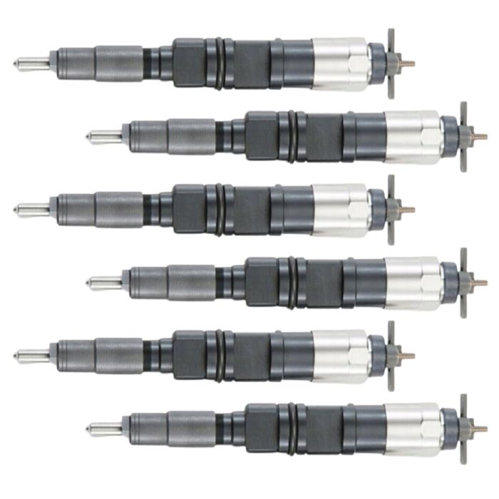 6 PCS Fuel Injector RE529150 095000-6460 for John Deere main product photo
