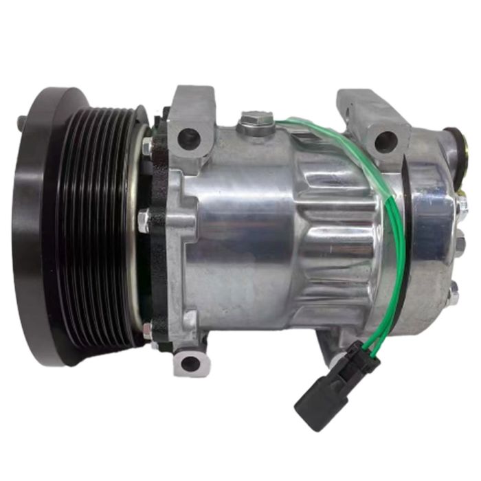 SD7H15 A/C Compressor 133mm 8 Groove 163-0872 For Caterpillar CAT main product photo