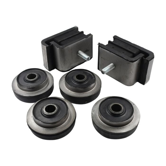 Engine Mounting Rubber Cushion Feet Bumper Set For Hitachi main product photo