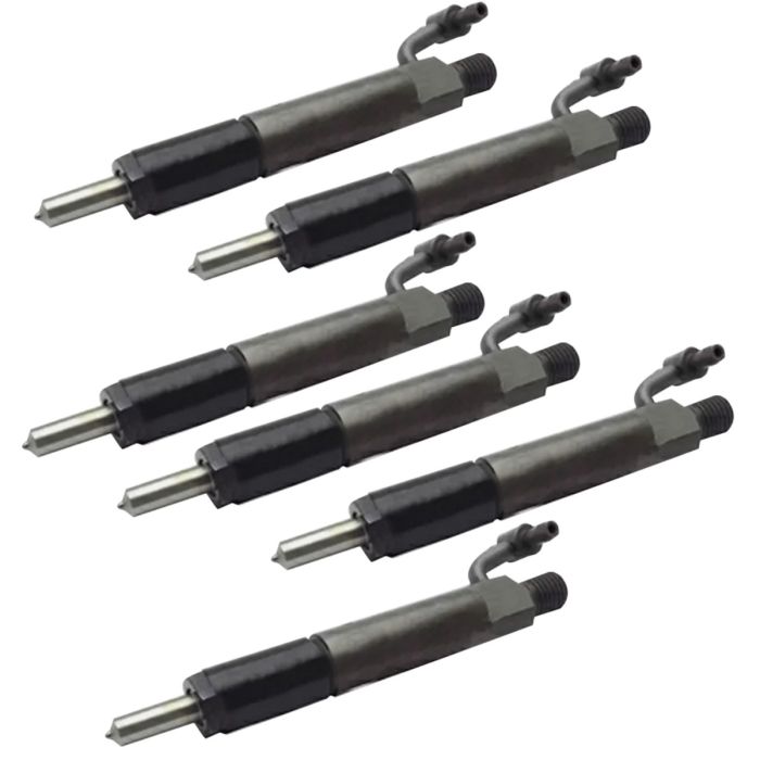 6 PCS Fuel Injector 6209-11-3100 6209113100 for Komatsu main product photo