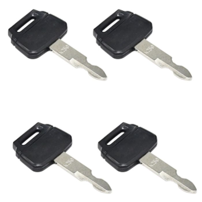 Ignition Keys 4pcs 2420WL2420 For Kobelco main product photo