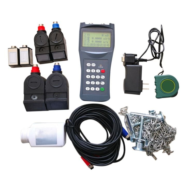 Ultrasonic Flow Meter Clamp on Sensor DN15-6000mm TDS-100H-M2H+S2H+L2H For Heavy Equipment main product photo
