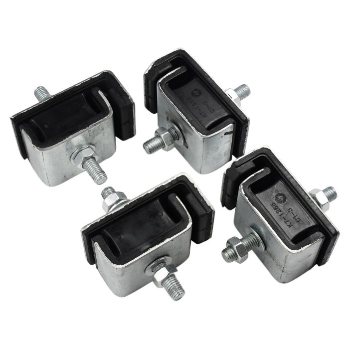 4 PCS Front Engine Mounting Rubber Cushion RC417-42990 For Kubota main product photo
