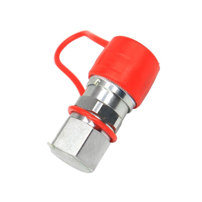 Flat Face Female Quick Connect Coupler 7246790 For Bobcat main product photo