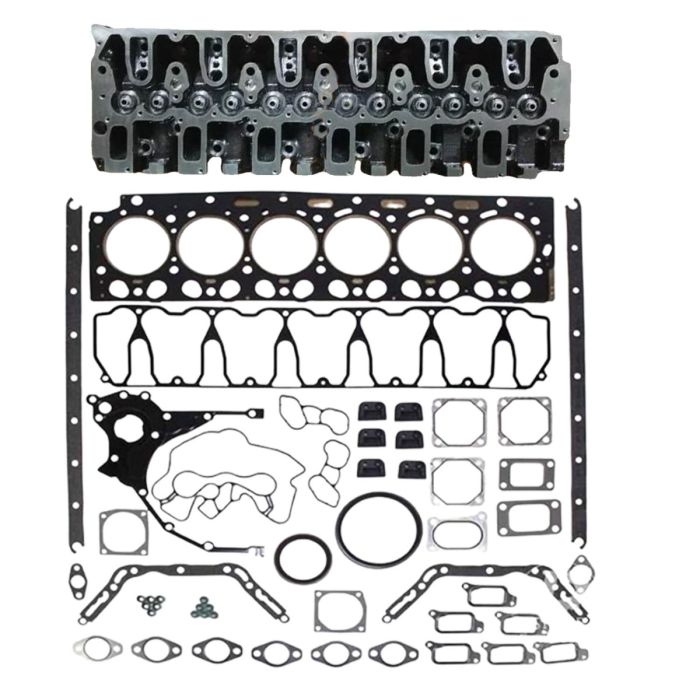 Complete Cylinder Head Assembly and Full Gasket Set For Volvo D6D main product photo
