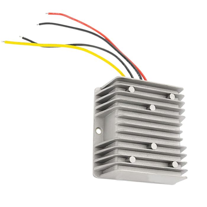 Voltage Reducer Converter Regulator 48 Volt to 12V 10A Waterproof For Golf Cart main product photo