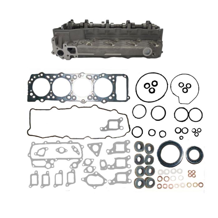 Complete Cylinder Head Assy & Full Gasket Set Mitsubishi Engine 4M40 main product photo