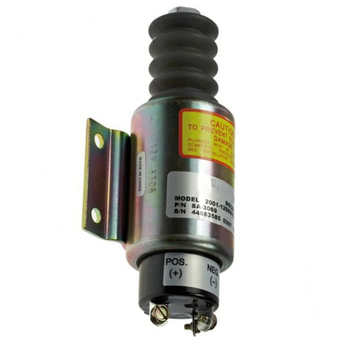 12V Stop Solenoid 2001-12E6U1B2A For Woodward main product photo