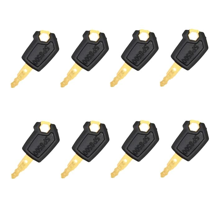 8 PCS Ignition Keys 5P8500 For Caterpillar CAT main product photo