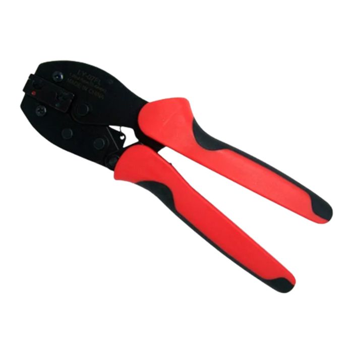 220MM Flag Terminals Hand Crimping Tools LY-07FL For Flag Female Insulating Joint 1.25-2.5 Mm² Carbon Steel Flat Crimping Pliers main product photo