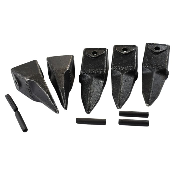 Single Tiger Bucket Teeth 156LPN Long Pins X156T For Hensley main product photo