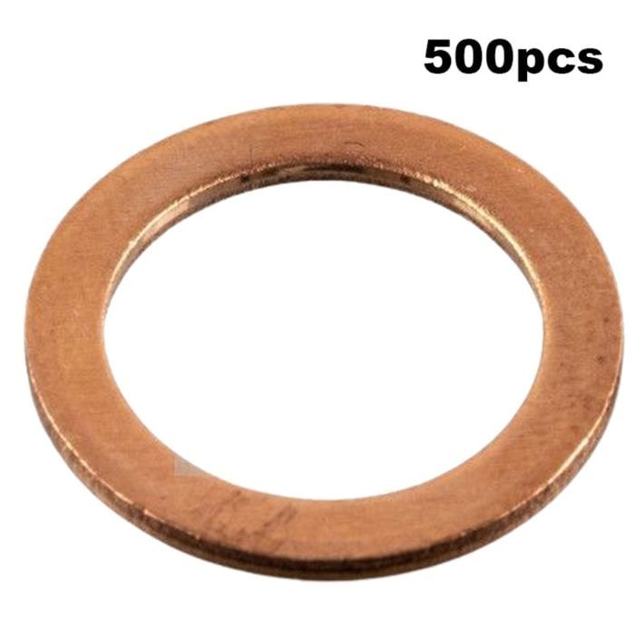 500Pcs Oil Drain Plug Washer Gasket 007603-014106 For Mercedes Benz main product photo