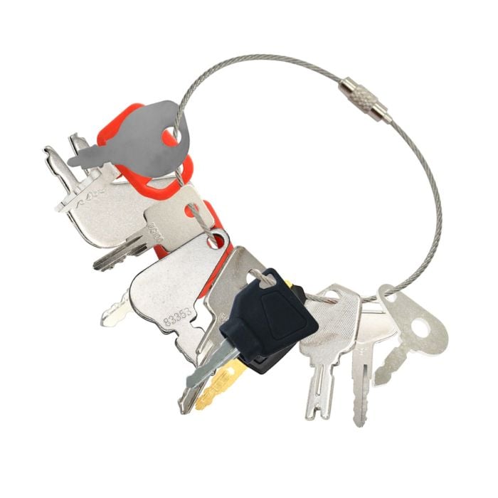 12 Keys Set Construction Ignition Key Set For Caterpillar main product photo