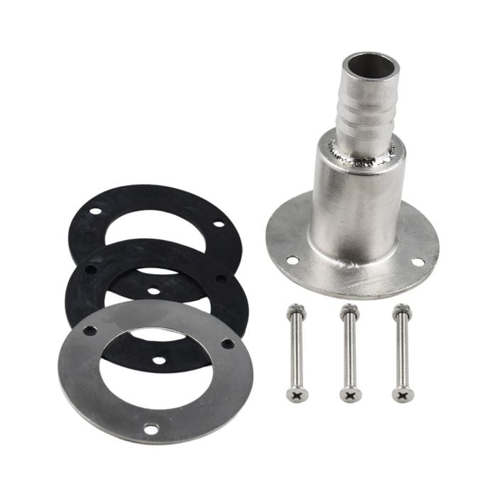 Straight Thru Hull Exhaust Skin Fitting Kit For Webasto main product photo