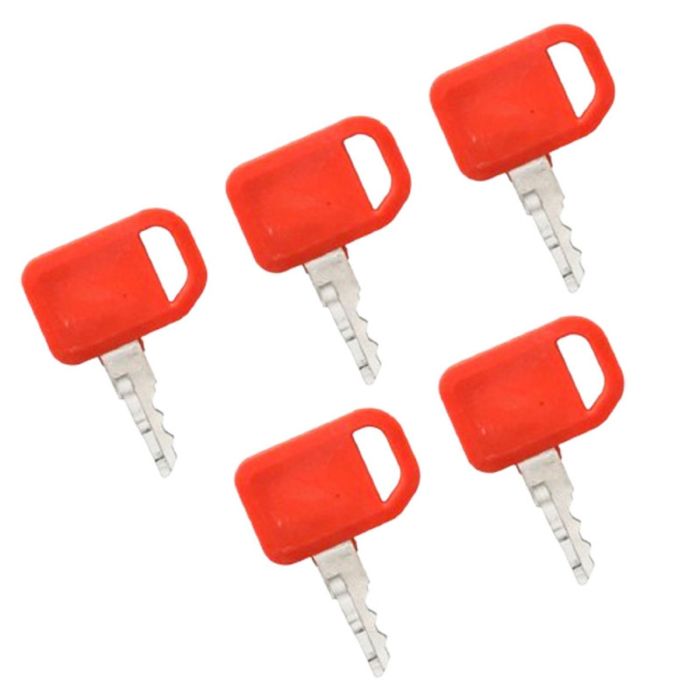 5PCS Ignition Key AT195302 For John Deere main product photo