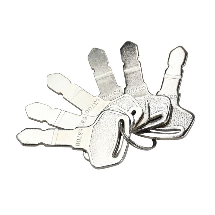 6PCS Ignition Key 15248-63700 For Kubota main product photo