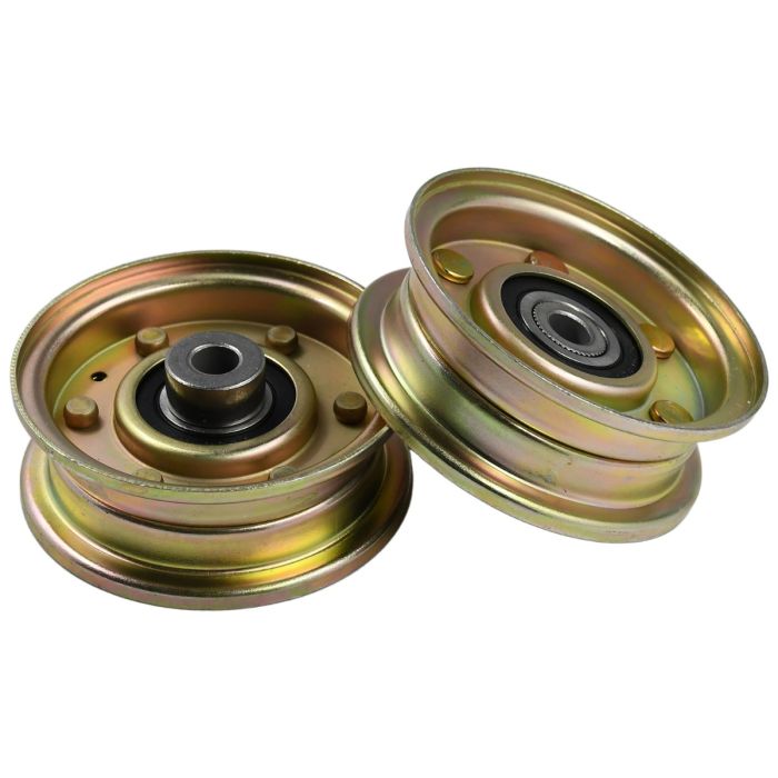 2 Pcs Flat Idler Pulley 756-04224 For MTD main product photo