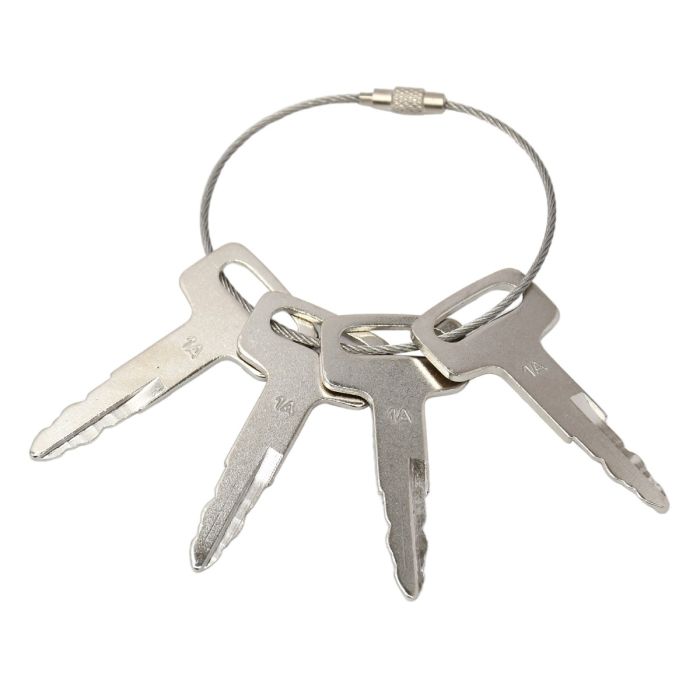 4 Pcs Ignition Keys 1A For Nissan main product photo