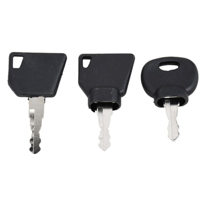 3 Pcs Heavy Equipment Ignition Key For JCB main product photo