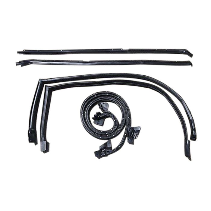 9Pcs Weatherstripping Seal Kit Wide Chrome For Buick main product photo