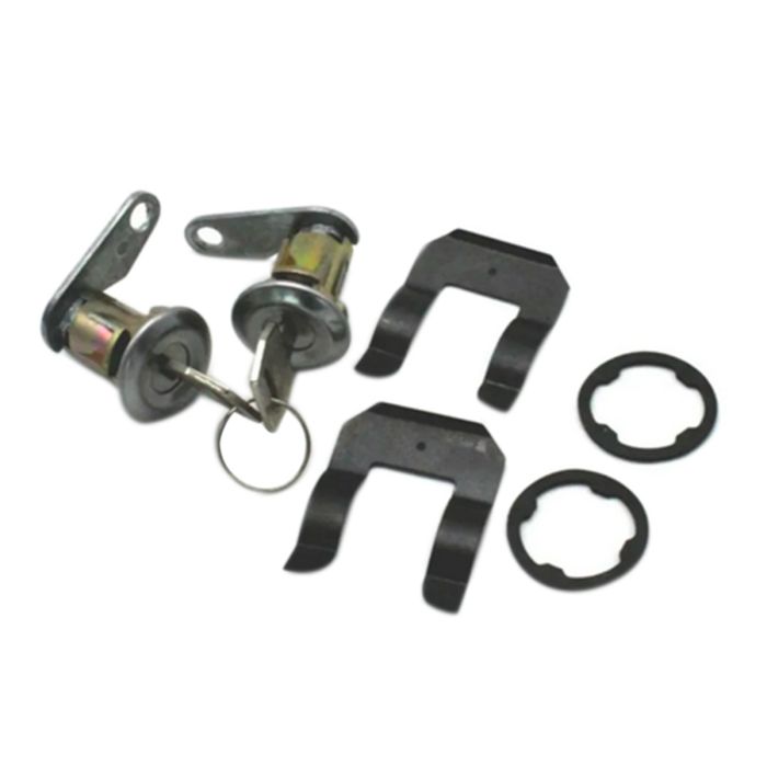 2 Pair Door Lock Cylinder Key DL15504 For Ford main product photo