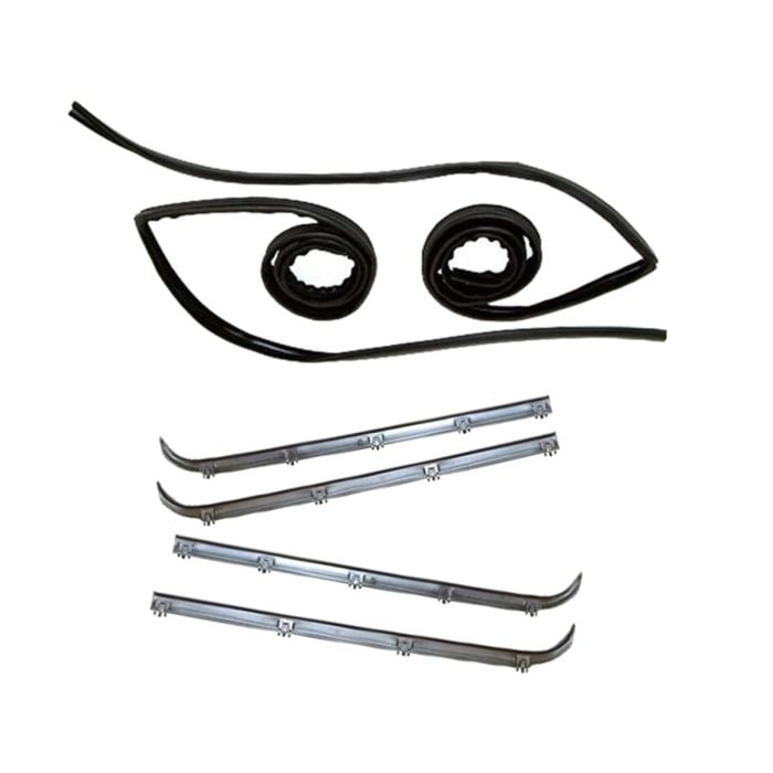 6Pcs Window Weatherstrip Sweep KF2007 For Ford main product photo