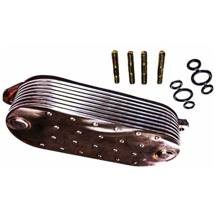 8 Plate Oil Cooler Core 249-0832 for Caterpillar main product photo