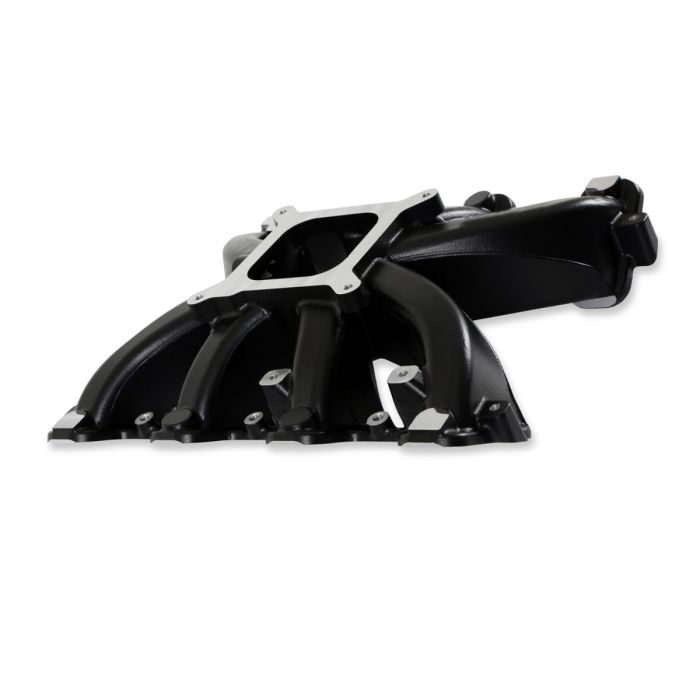 Holley Single Plane Carb Intake Manifold 300-132BK for GM main product photo