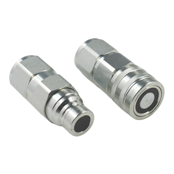 3/4" SAE 5/8" Body Flat Face Hydraulic Quick Disconnect Coupler TL27 HT5OF6 For Bobcat main product photo