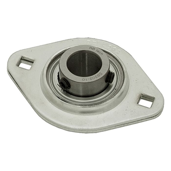 Pressed Steel Two Bolt Flange Bearing 5/8" SBSFL202-10 main product photo