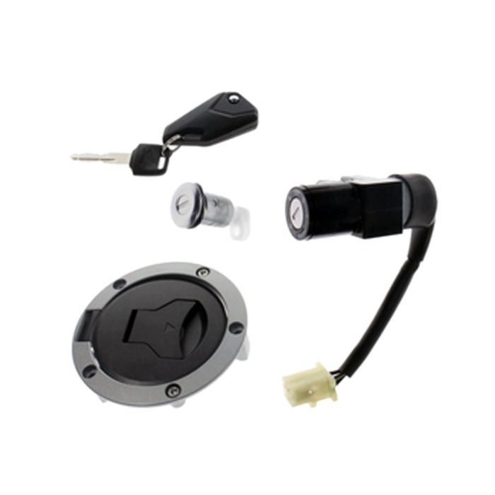Ignition Switch Fuel Gas Cap Seat Lock and Key Set 35010-K26-B03 For Honda main product photo