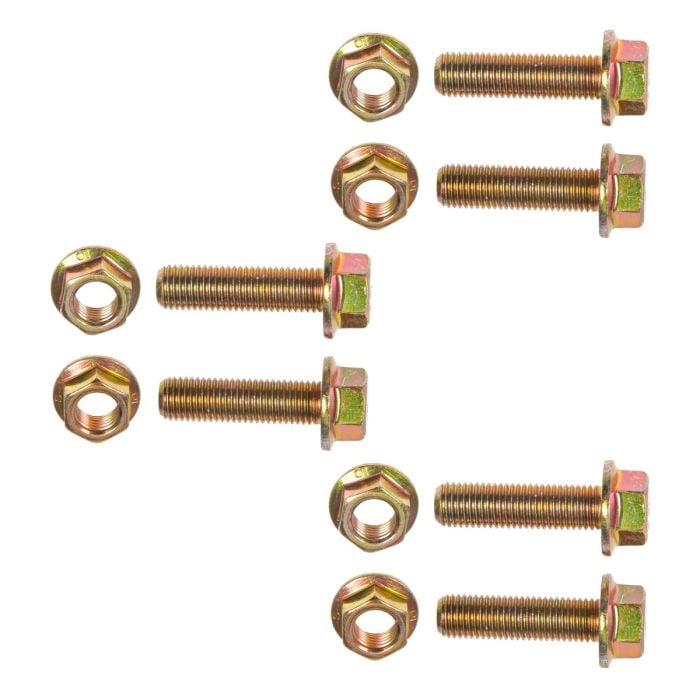 6 Pieces Exhaust Bolts Nuts Hardware Kit 03423 For Toyota main product photo